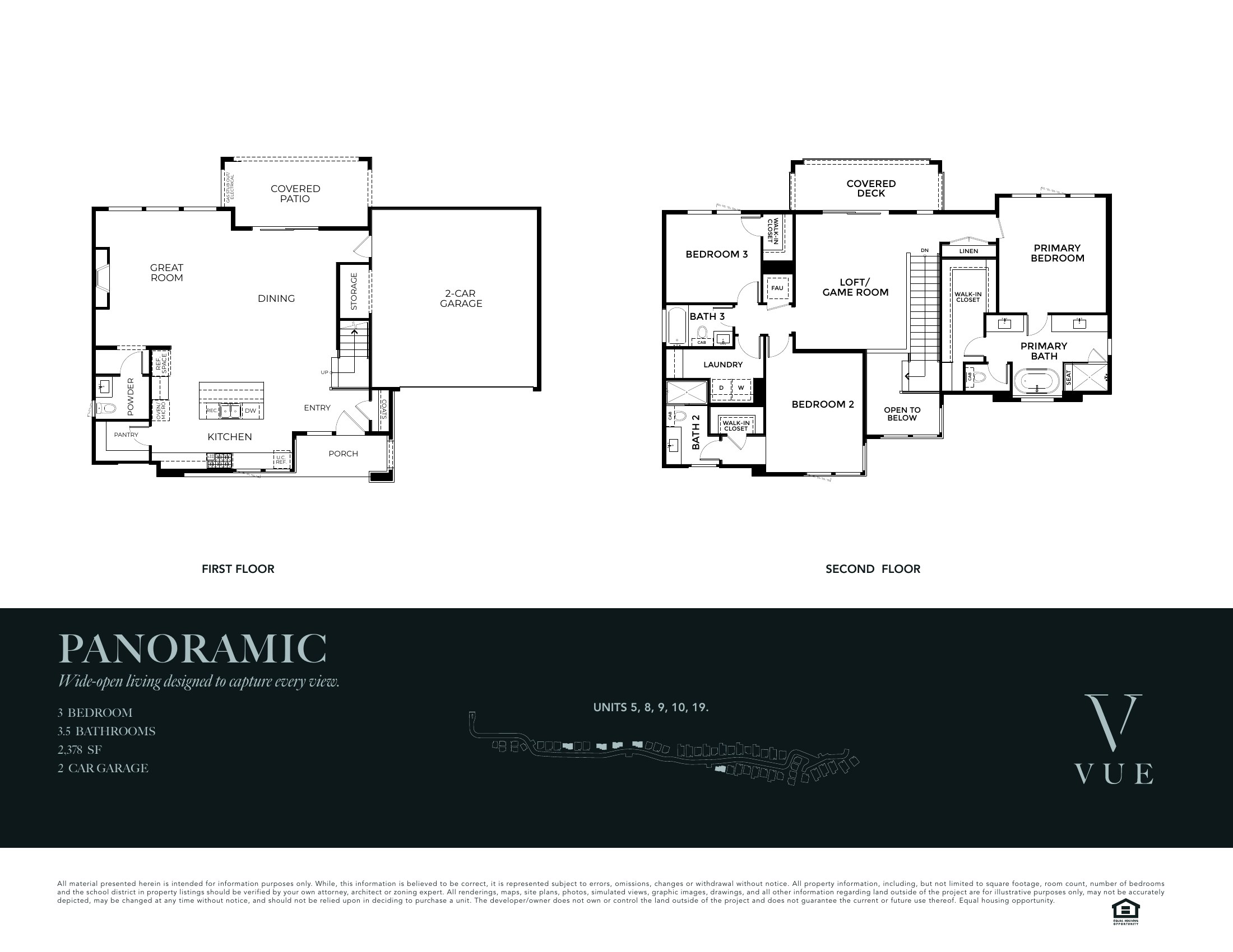 PANORAMIC floor plan, page 1