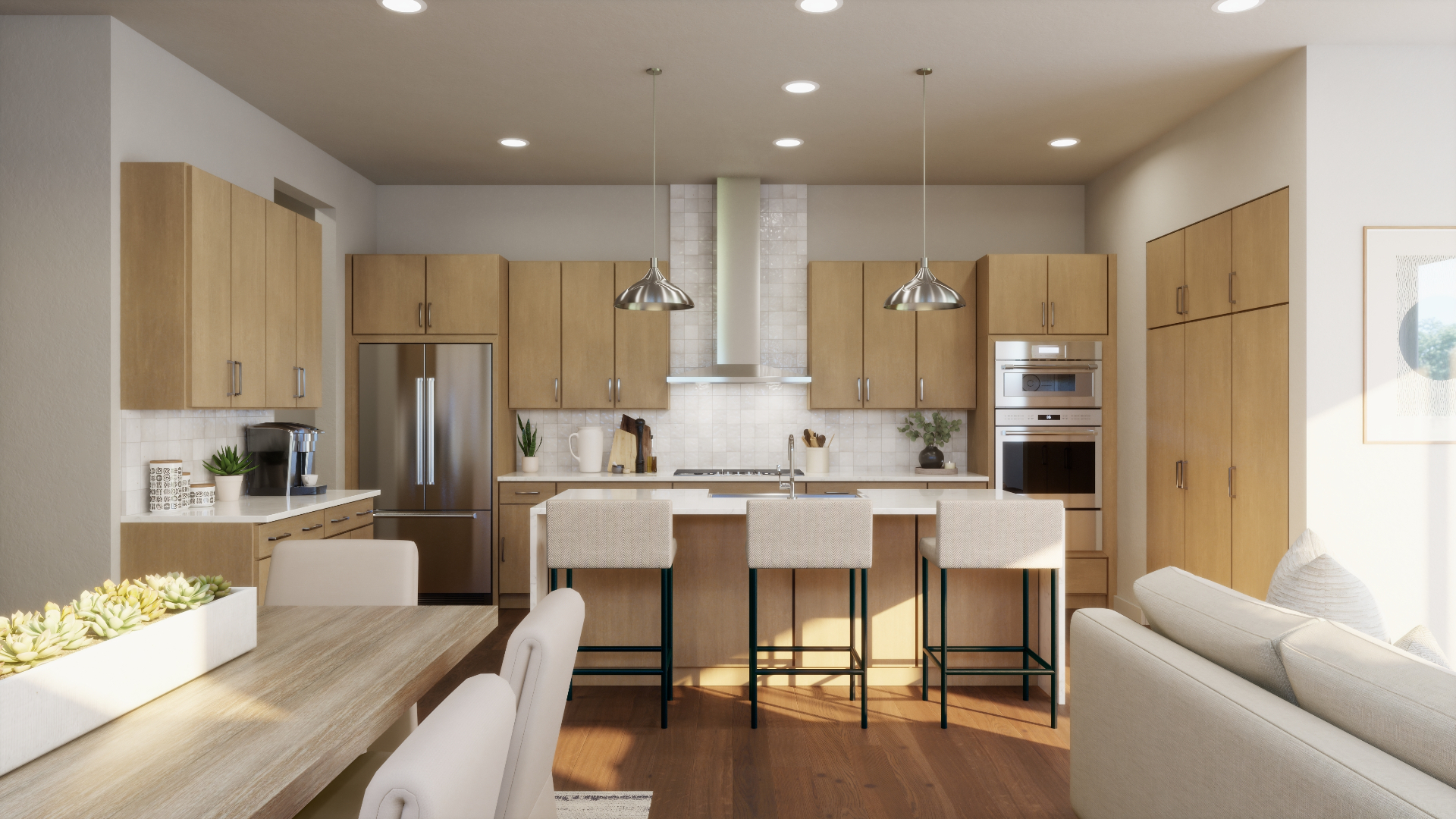 ICONIC kitchen rendering
